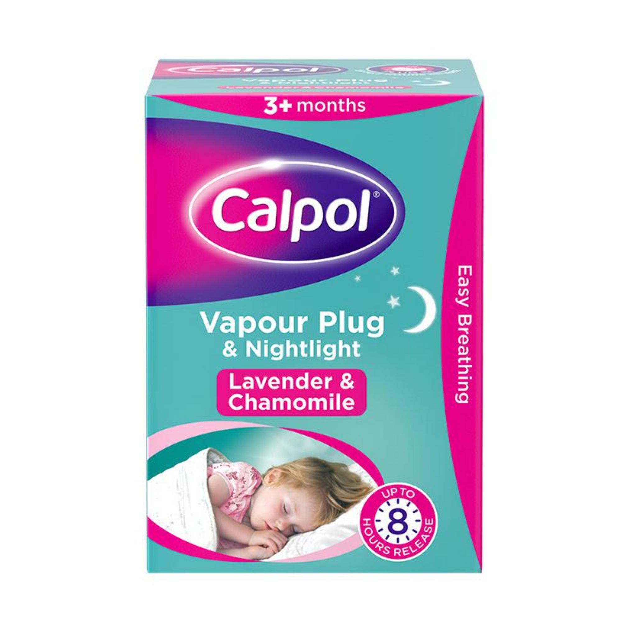 Calpol® Vapour Plug Nightlight Lavender Chamomile 3+ Months, 3 count