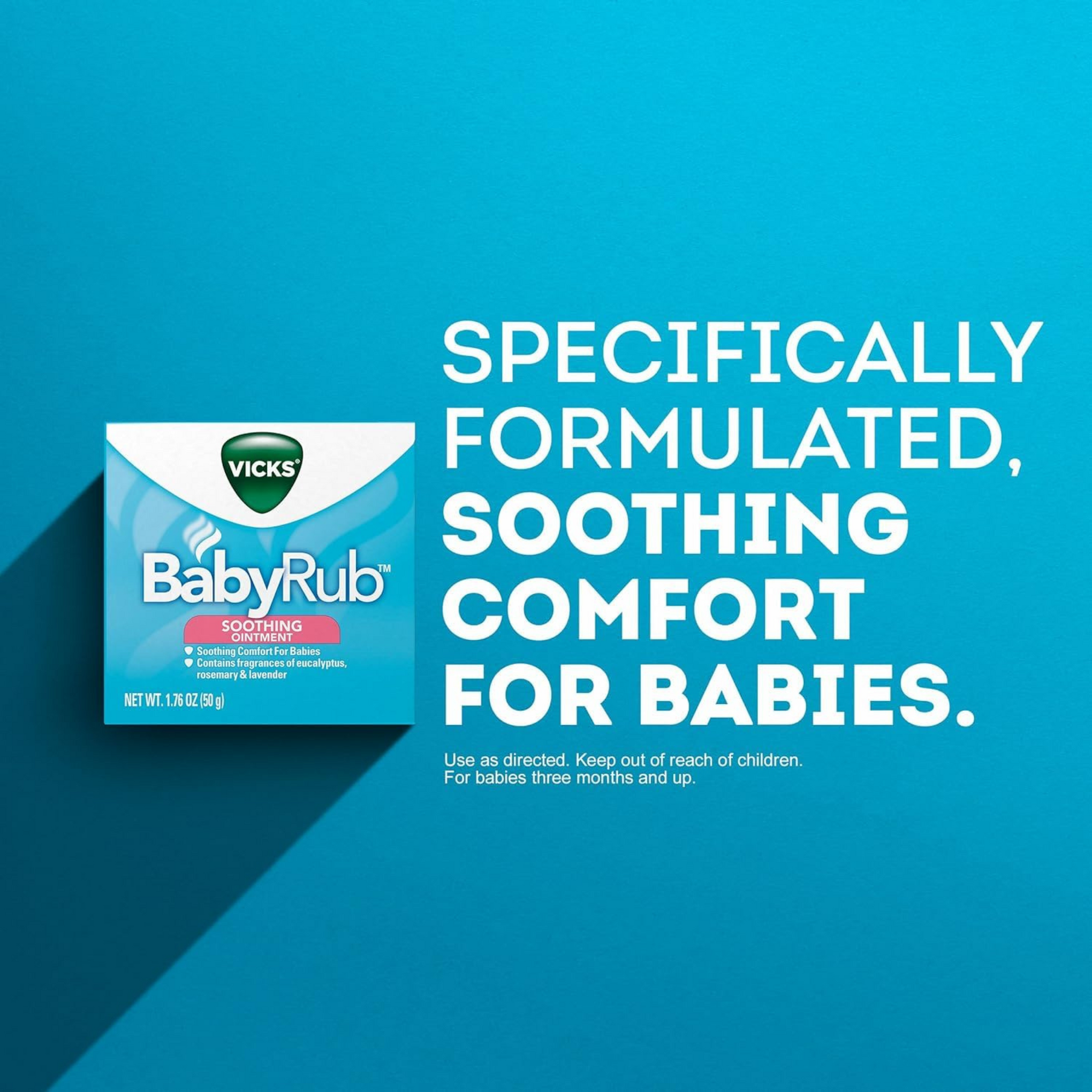 Vicks Baby Rub Soothing Ointment 1.76 oz. (50gm)