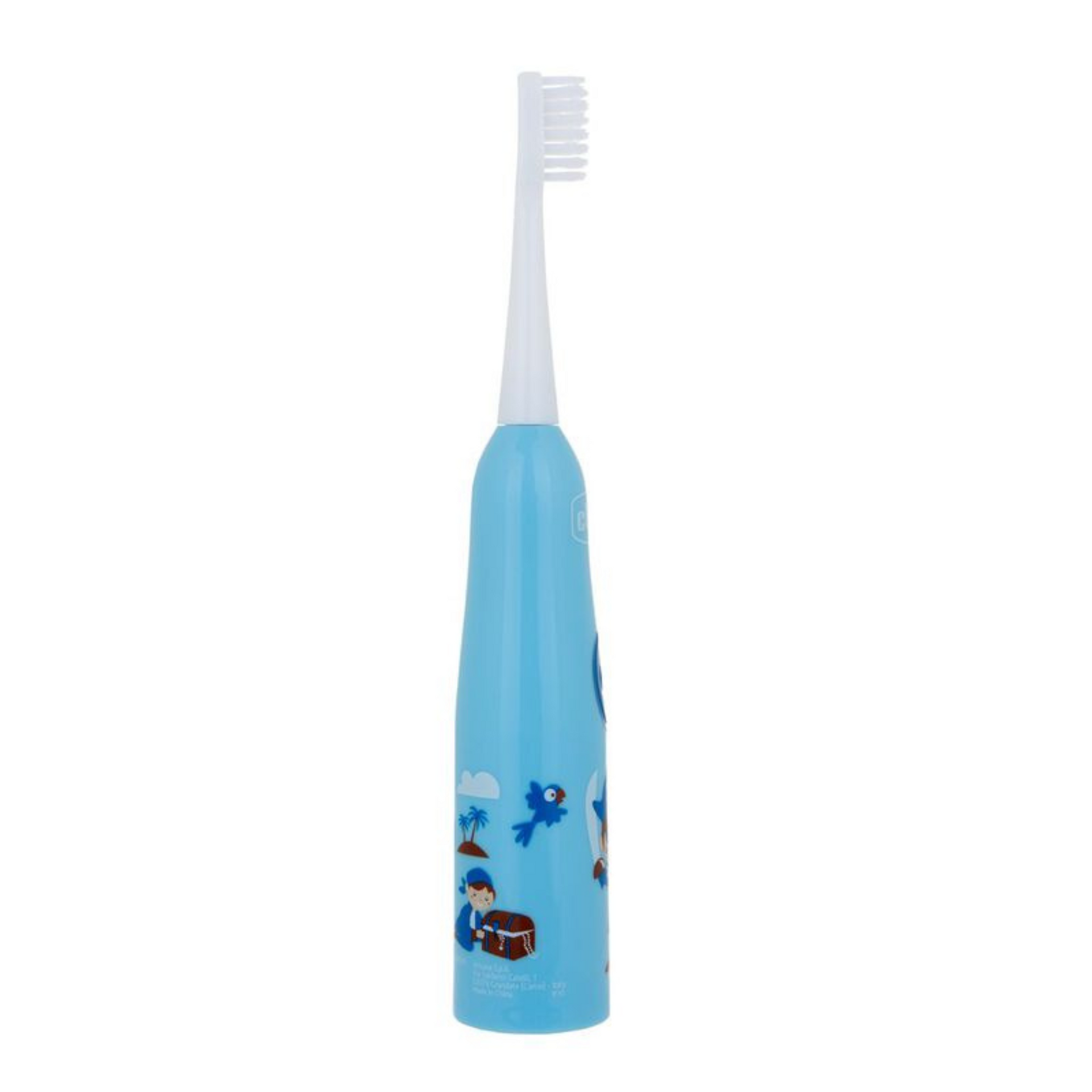 Chicco Kid Electric Toothbrush Blue with Replaceable Battery and Replacement Brush Head 3Y+