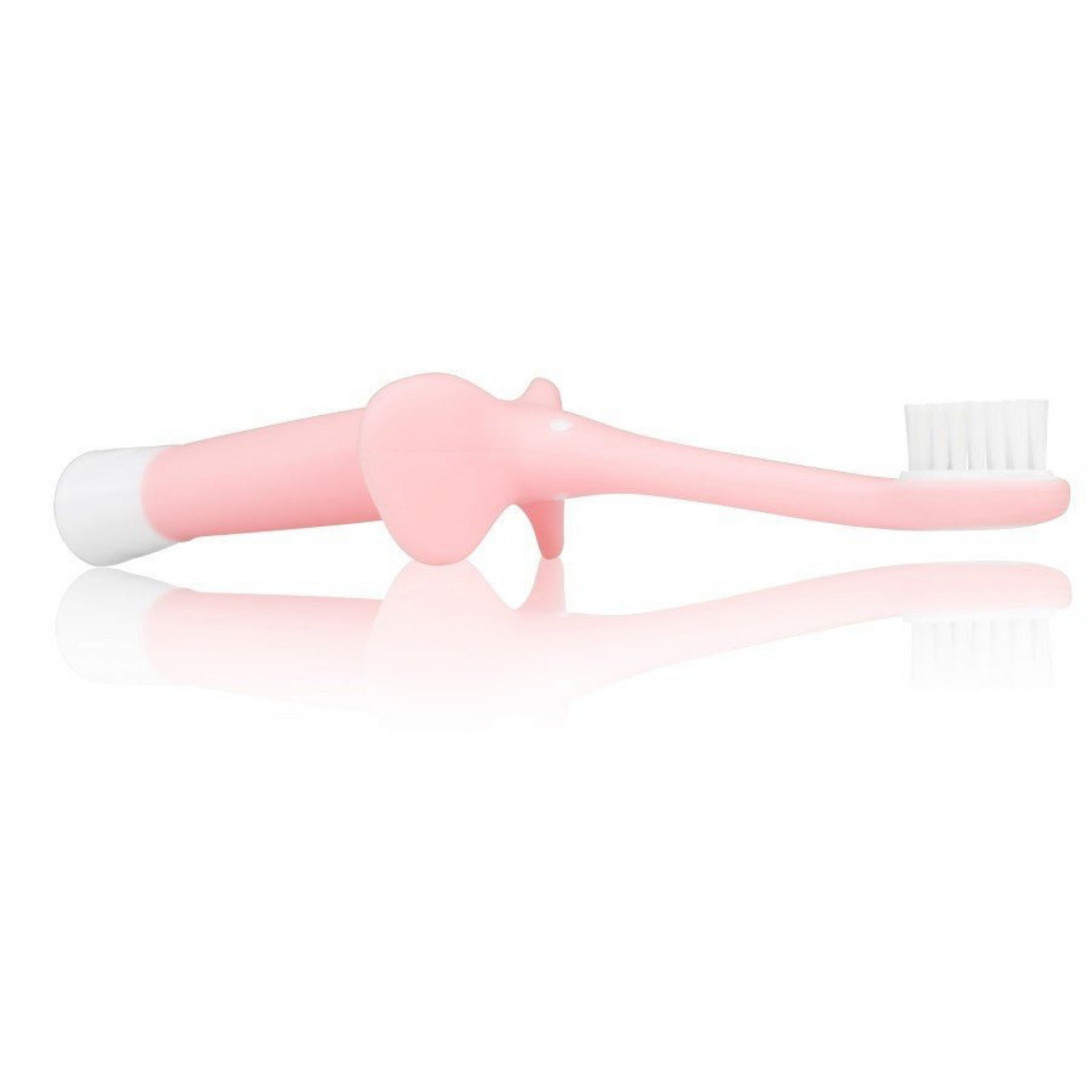 Dr. Brown’s Infant-to-Toddler Toothbrush (0-3Y) Pink Elephant