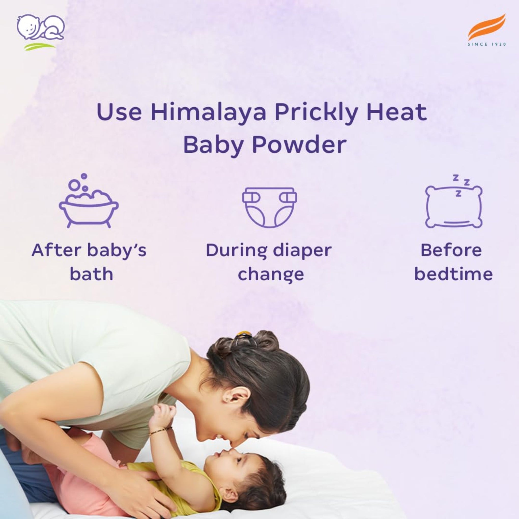 Himalaya Baby Prickly Heat Powder with Vetiver and Neem,  200g