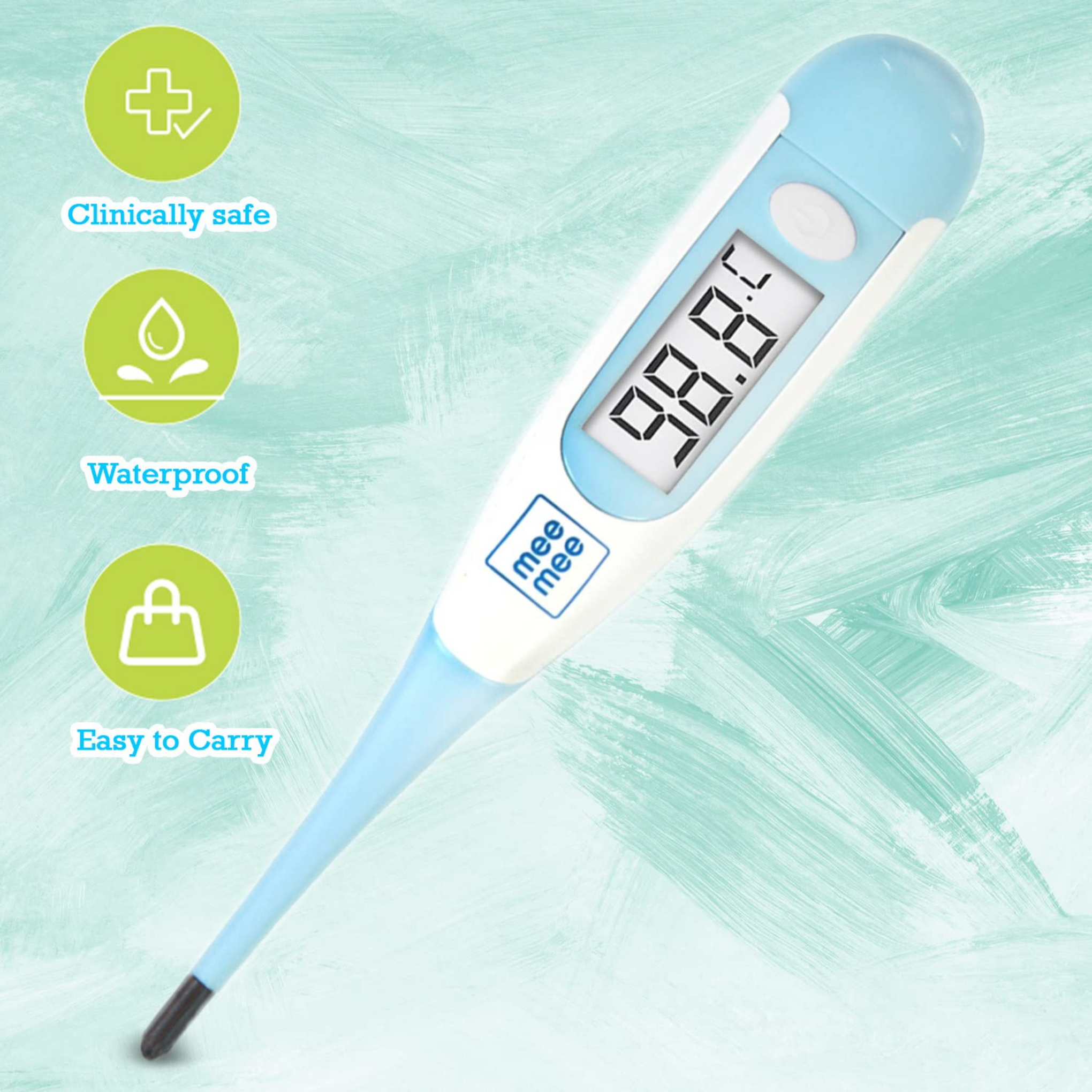 Mee Mee Accurate Flexible Digital Thermometer with Quick Reading of Temperature