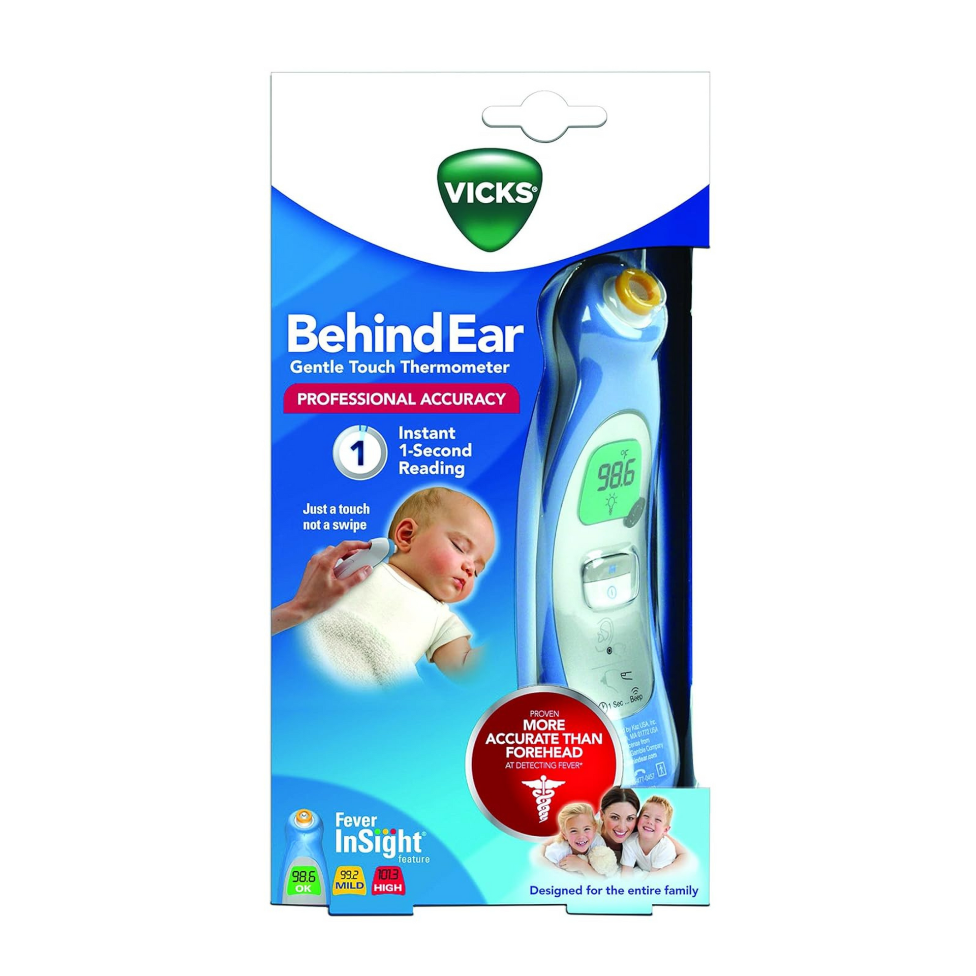 Vicks Behind Ear Gentle Touch Thermometer