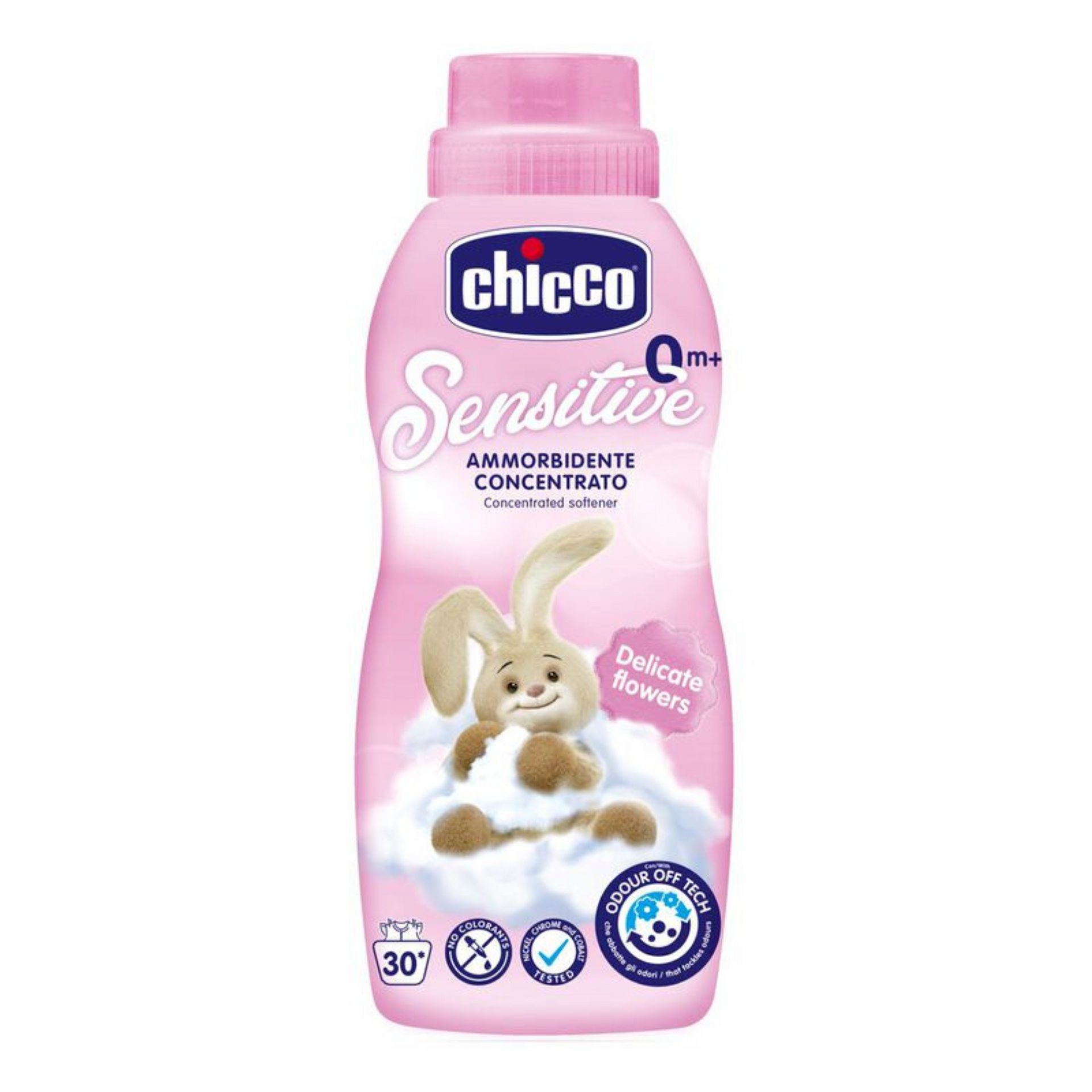 Chicco Baby Fabric Softener Liquid With New Odour Elimination Technology, Keeps Clothes Gentle, Fresh & Fragnant, Dermatologically Tested,