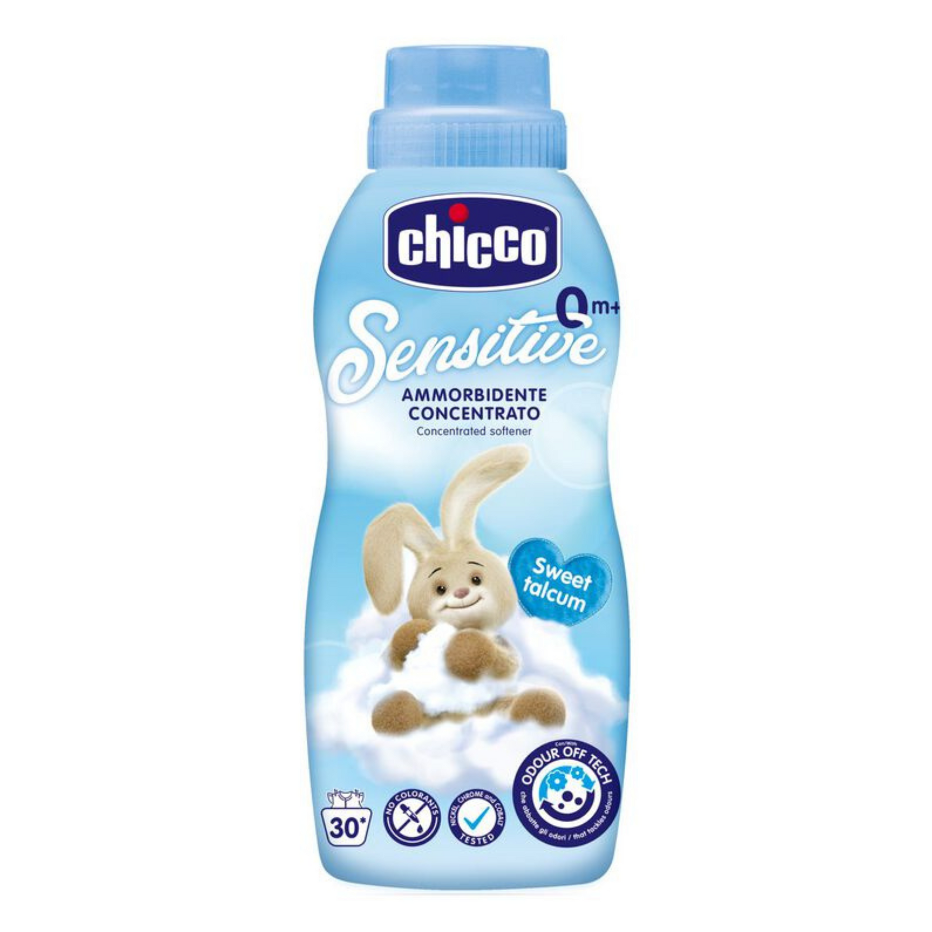 Chicco Baby Fabric Softener Liquid With New Odour Elimination Technology, Keeps Clothes Gentle, Fresh & Fragnant, Dermatologically Tested,