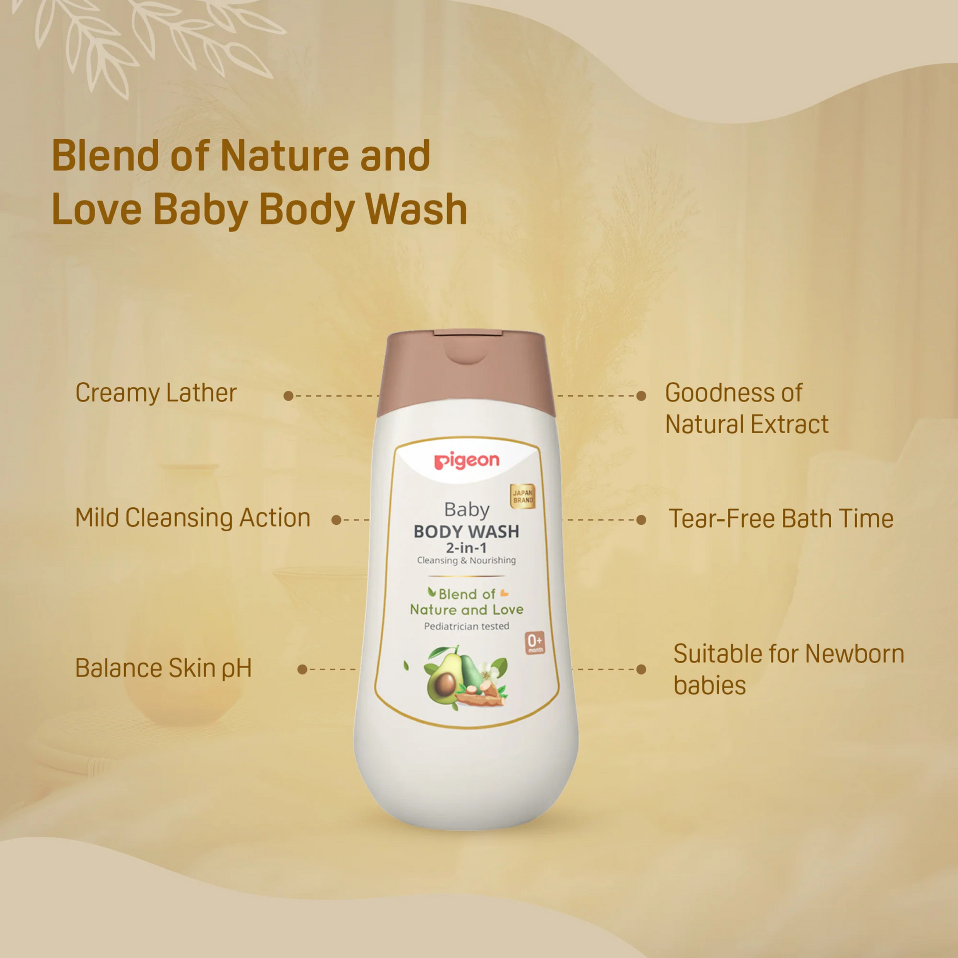 Pigeon Baby Body Wash