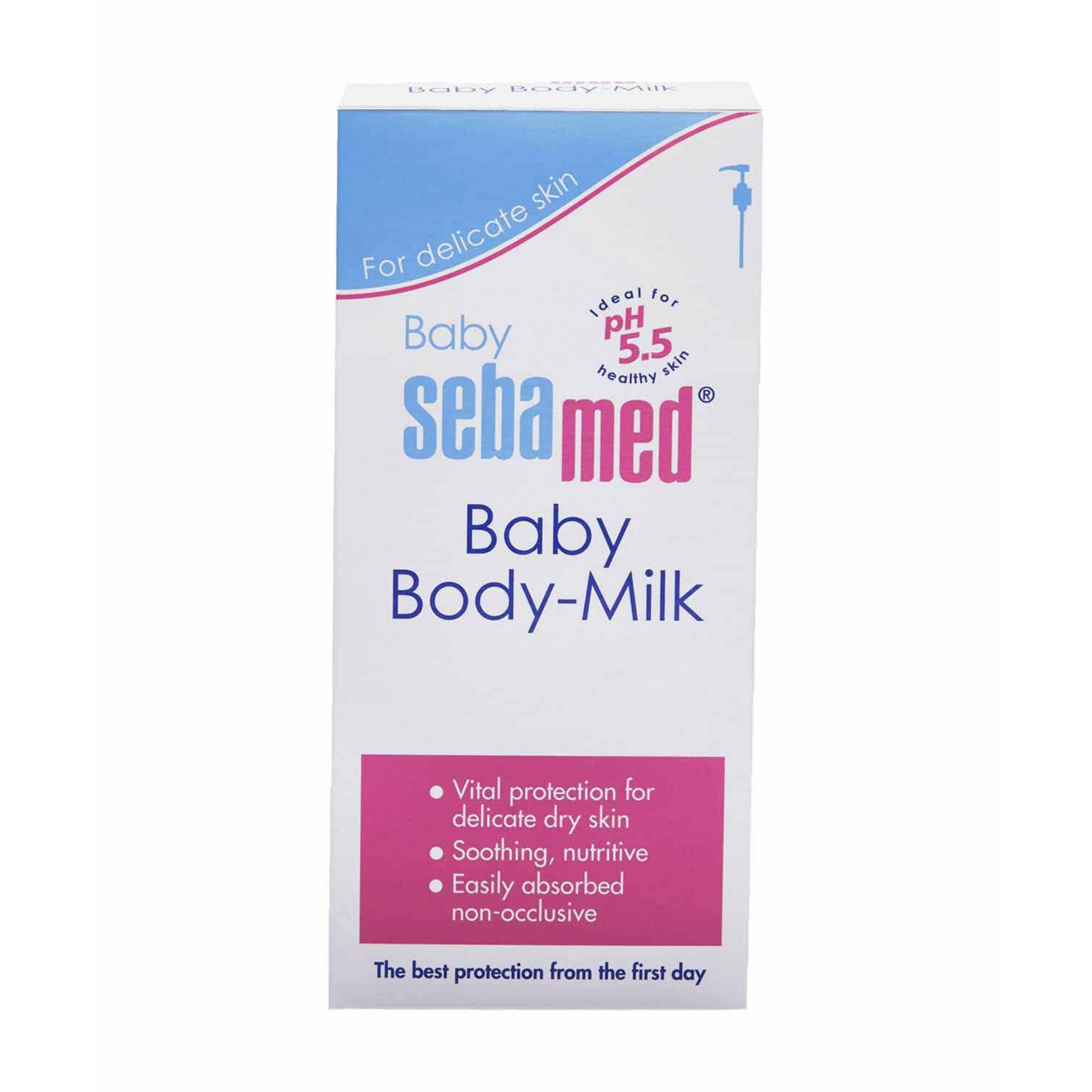 Sebamed Baby Body Milk Lotion|pH 5.5|Ideal for dry skin|Daily moisturisation|