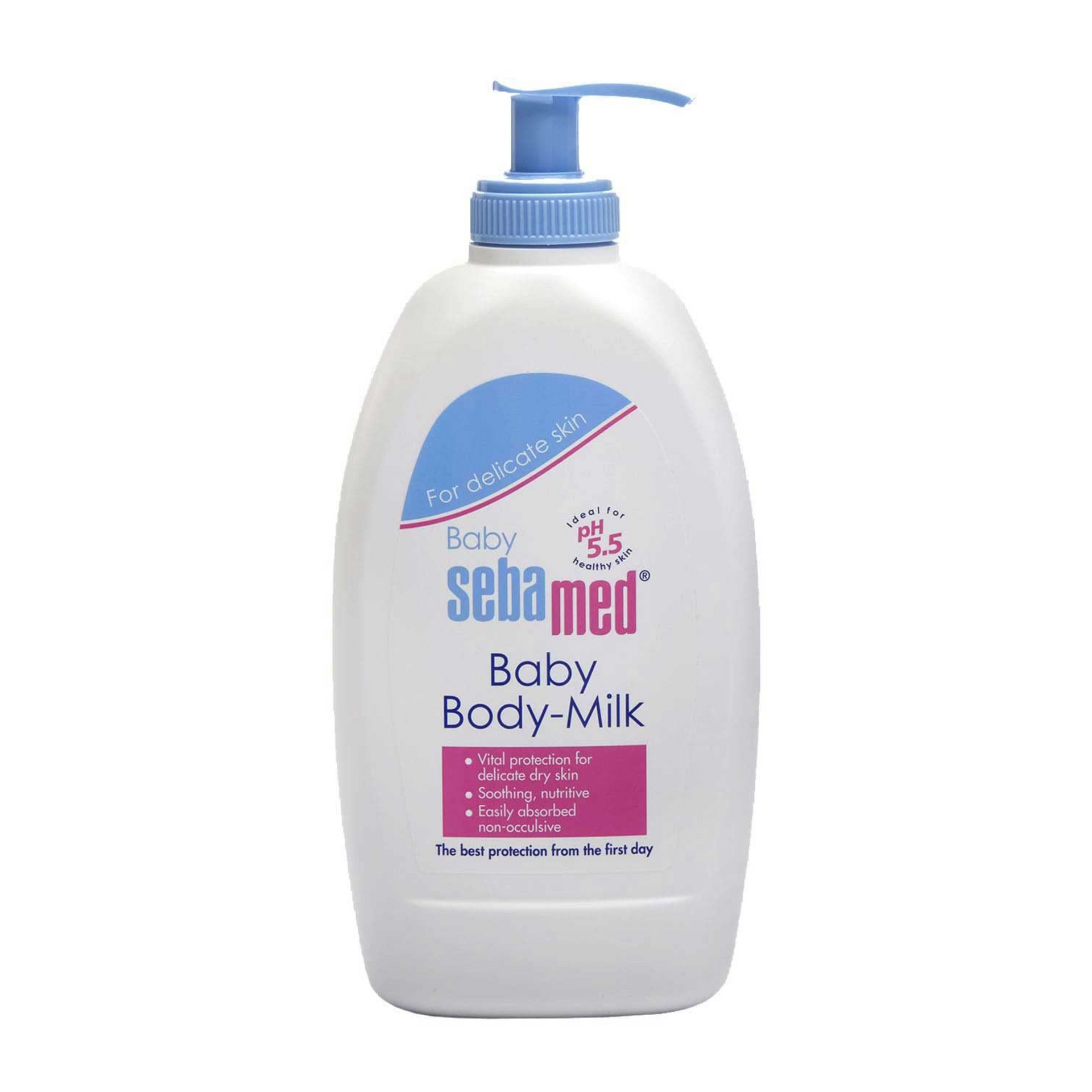 Sebamed Baby Body Milk Lotion|pH 5.5|Ideal for dry skin|Daily moisturisation|